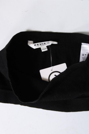 Tricou de damă Review, Mărime XS, Culoare Negru, Preț 27,66 Lei