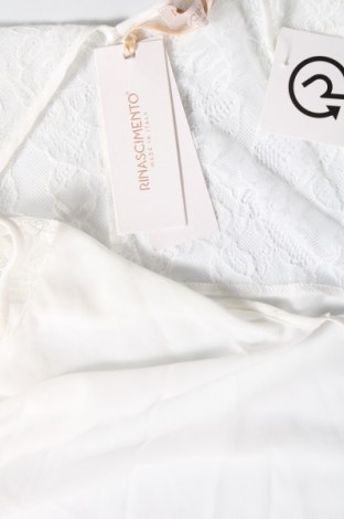 Damska koszulka na ramiączkach Rinascimento, Rozmiar S, Kolor Biały, Cena 69,57 zł