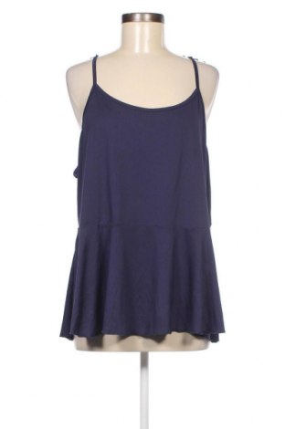 Γυναικείο αμάνικο μπλουζάκι SHEIN, Μέγεθος 3XL, Χρώμα Μπλέ, Τιμή 4,10 €