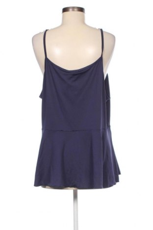 Γυναικείο αμάνικο μπλουζάκι SHEIN, Μέγεθος 3XL, Χρώμα Μπλέ, Τιμή 3,70 €