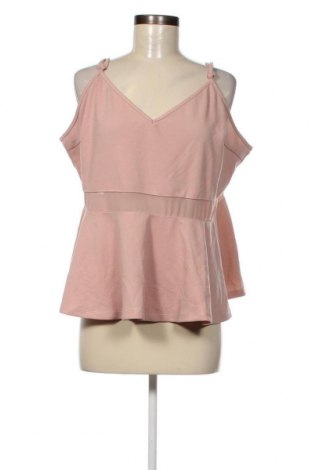 Γυναικείο αμάνικο μπλουζάκι SHEIN, Μέγεθος XL, Χρώμα Ρόζ , Τιμή 3,46 €