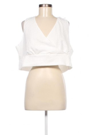 Γυναικείο αμάνικο μπλουζάκι SHEIN, Μέγεθος 4XL, Χρώμα Λευκό, Τιμή 3,62 €