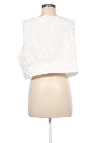 Damska koszulka na ramiączkach SHEIN, Rozmiar 4XL, Kolor Biały, Cena 18,71 zł