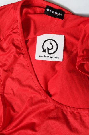 Γυναικείο αμάνικο μπλουζάκι Samoon, Μέγεθος L, Χρώμα Κόκκινο, Τιμή 3,71 €