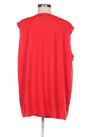 Γυναικείο αμάνικο μπλουζάκι Sempre Piu, Μέγεθος 3XL, Χρώμα Κόκκινο, Τιμή 3,76 €