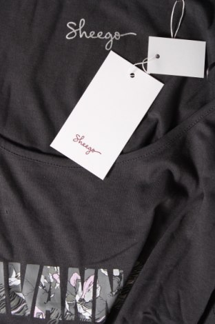 Γυναικείο αμάνικο μπλουζάκι Sheego, Μέγεθος 4XL, Χρώμα Γκρί, Τιμή 10,17 €