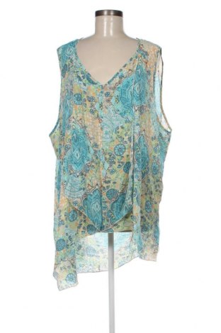 Γυναικείο αμάνικο μπλουζάκι Spense, Μέγεθος 3XL, Χρώμα Πολύχρωμο, Τιμή 4,18 €