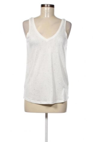 Γυναικείο αμάνικο μπλουζάκι Springfield, Μέγεθος M, Χρώμα Λευκό, Τιμή 4,87 €