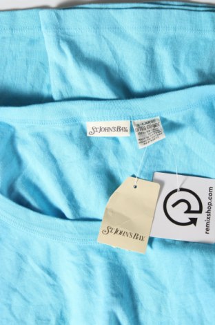 Γυναικείο αμάνικο μπλουζάκι St. John's Bay, Μέγεθος XL, Χρώμα Μπλέ, Τιμή 10,74 €