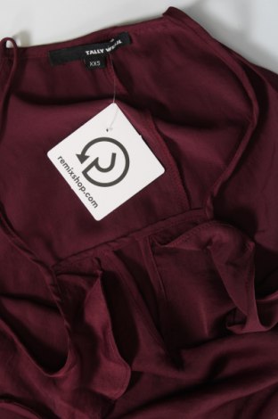 Γυναικείο αμάνικο μπλουζάκι Tally Weijl, Μέγεθος XXS, Χρώμα Κόκκινο, Τιμή 6,62 €