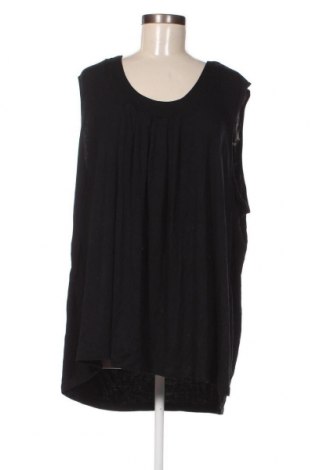 Γυναικείο αμάνικο μπλουζάκι Tania Kay, Μέγεθος 3XL, Χρώμα Μαύρο, Τιμή 7,54 €