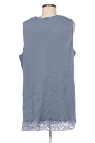 Γυναικείο αμάνικο μπλουζάκι Ulla Popken, Μέγεθος 3XL, Χρώμα Μπλέ, Τιμή 6,19 €
