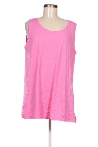 Γυναικείο αμάνικο μπλουζάκι Ulla Popken, Μέγεθος XXL, Χρώμα Ρόζ , Τιμή 17,40 €