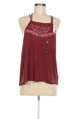 Γυναικείο αμάνικο μπλουζάκι Undiz, Μέγεθος XL, Χρώμα Κόκκινο, Τιμή 7,48 €