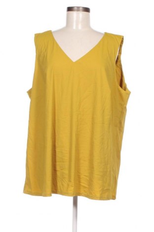 Γυναικείο αμάνικο μπλουζάκι Yesta, Μέγεθος XXL, Χρώμα Κίτρινο, Τιμή 5,71 €