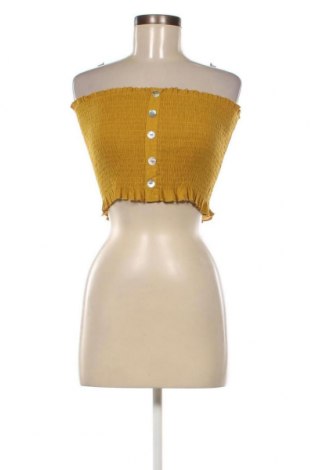 Γυναικείο αμάνικο μπλουζάκι Zuiki, Μέγεθος M, Χρώμα Κίτρινο, Τιμή 2,80 €