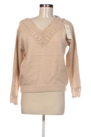 Γυναικείο πουλόβερ, Μέγεθος M, Χρώμα  Μπέζ, Τιμή 10,91 €