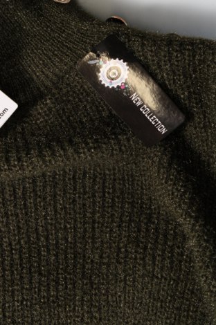 Дамски пуловер, Размер XS, Цвят Зелен, Цена 19,78 лв.