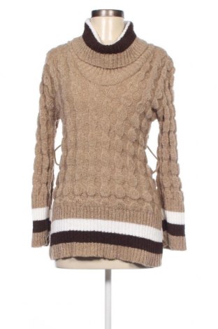 Дамски пуловер, Размер M, Цвят Бежов, Цена 11,02 лв.