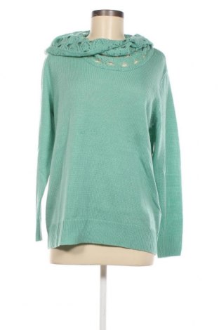 Дамски пуловер, Размер L, Цвят Зелен, Цена 8,99 лв.