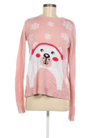 Дамски пуловер, Размер L, Цвят Розов, Цена 10,15 лв.