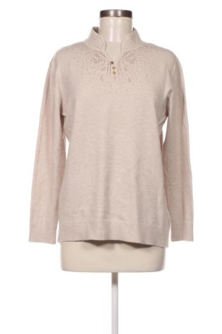 Γυναικείο πουλόβερ, Μέγεθος L, Χρώμα  Μπέζ, Τιμή 5,56 €