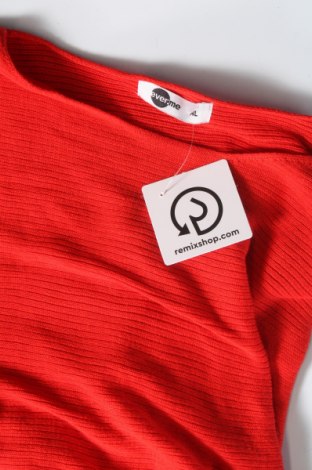 Дамски пуловер, Размер XL, Цвят Червен, Цена 9,86 лв.