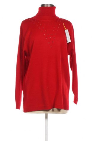 Дамски пуловер, Размер XL, Цвят Червен, Цена 22,54 лв.
