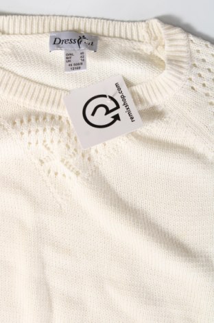 Дамски пуловер, Размер M, Цвят Екрю, Цена 11,02 лв.