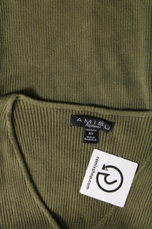 Dámský svetr Amisu, Velikost XS, Barva Zelená, Cena  152,00 Kč