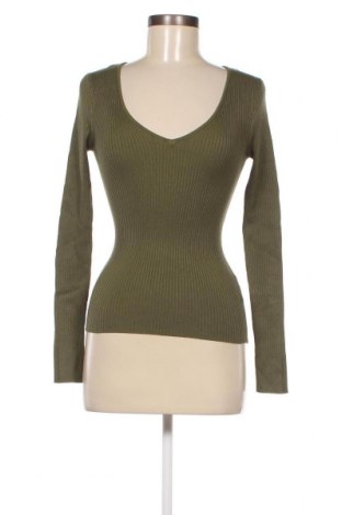Дамски пуловер Amisu, Размер XS, Цвят Зелен, Цена 10,44 лв.