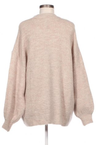 Дамски пуловер Bershka, Размер S, Цвят Бежов, Цена 20,70 лв.