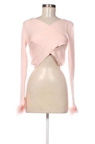 Pulover de femei Bershka, Mărime XL, Culoare Roz, Preț 52,96 Lei