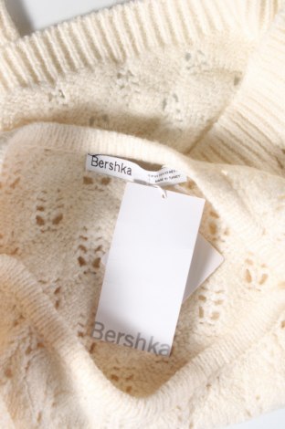 Дамски пуловер Bershka, Размер XS, Цвят Екрю, Цена 21,16 лв.