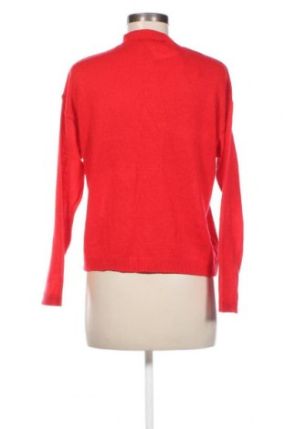 Дамски пуловер Bershka, Размер S, Цвят Червен, Цена 5,22 лв.