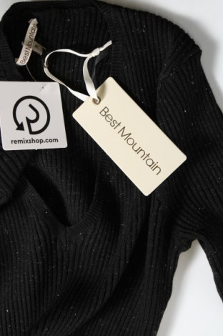 Дамски пуловер Best Mountain, Размер M, Цвят Черен, Цена 14,72 лв.