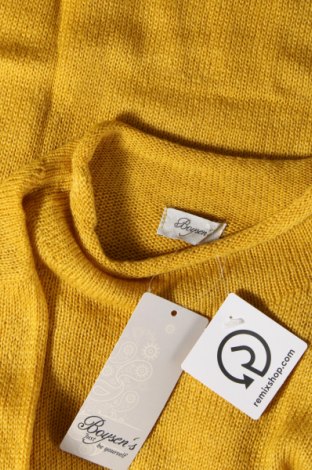 Γυναικείο πουλόβερ Boysen's, Μέγεθος S, Χρώμα Κίτρινο, Τιμή 10,91 €
