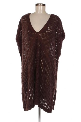 Γυναικείο πουλόβερ Bpc Bonprix Collection, Μέγεθος 3XL, Χρώμα Καφέ, Τιμή 3,41 €