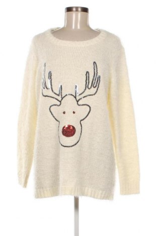 Дамски пуловер Bpc Bonprix Collection, Размер XL, Цвят Екрю, Цена 10,15 лв.
