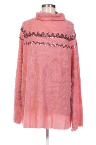 Дамски пуловер Bpc Bonprix Collection, Размер XXL, Цвят Розов, Цена 9,86 лв.