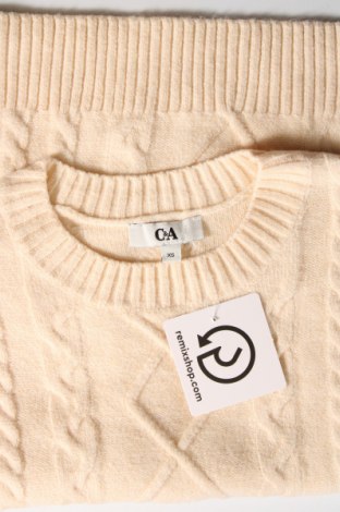 Γυναικείο πουλόβερ C&A, Μέγεθος XS, Χρώμα  Μπέζ, Τιμή 17,94 €