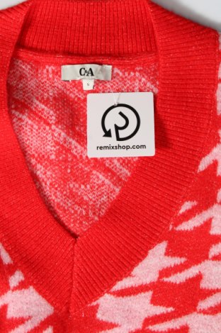 Γυναικείο πουλόβερ C&A, Μέγεθος S, Χρώμα Κόκκινο, Τιμή 3,95 €