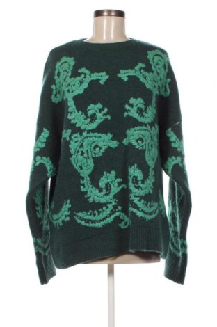 Дамски пуловер C&A, Размер L, Цвят Зелен, Цена 16,72 лв.