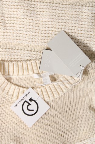 Дамски пуловер COS, Размер S, Цвят Екрю, Цена 132,00 лв.
