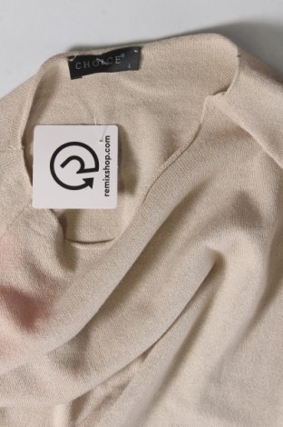 Дамски пуловер Choice, Размер L, Цвят Бежов, Цена 8,70 лв.