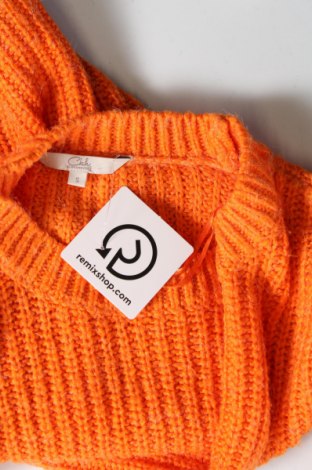 Дамски пуловер Clockhouse, Размер S, Цвят Оранжев, Цена 11,02 лв.