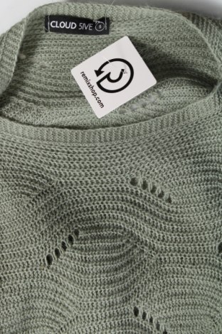 Дамски пуловер Cloud 5ive, Размер S, Цвят Зелен, Цена 10,73 лв.