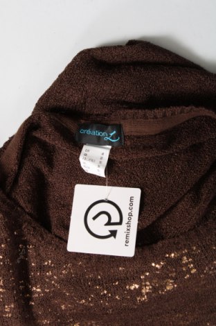 Γυναικείο πουλόβερ Creation L, Μέγεθος XXL, Χρώμα Καφέ, Τιμή 6,46 €