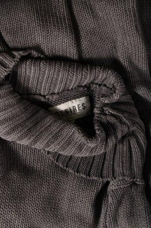 Дамски пуловер Desires, Размер M, Цвят Сив, Цена 12,47 лв.