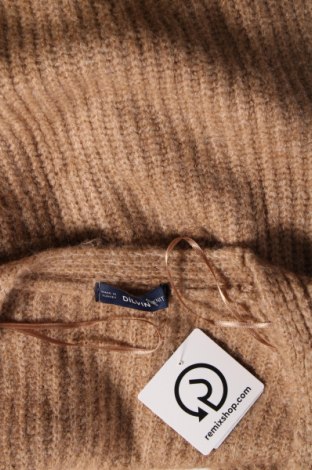 Дамски пуловер Dilvin, Размер XL, Цвят Кафяв, Цена 10,15 лв.